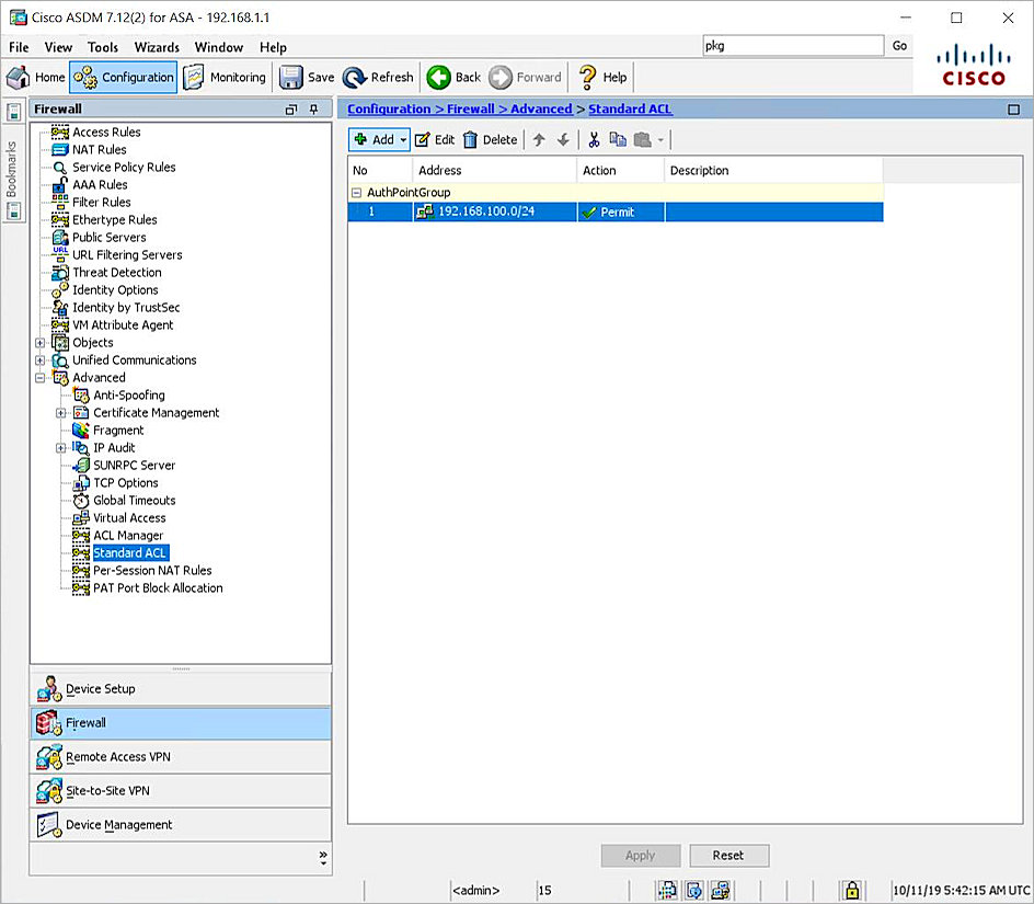 Screenshot of the add ACE DONE page